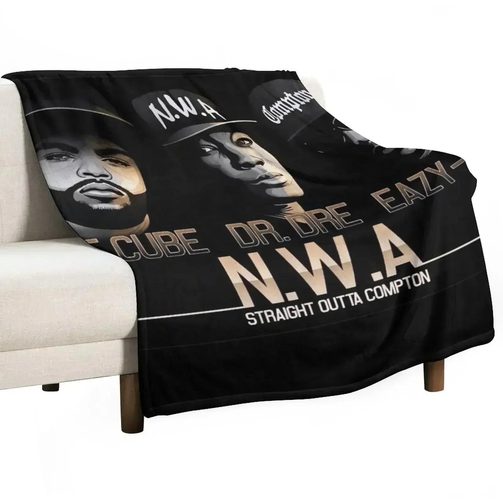 

NWA Throw Blanket Ultra Plush Cozy Blanket for Napping Sleeping