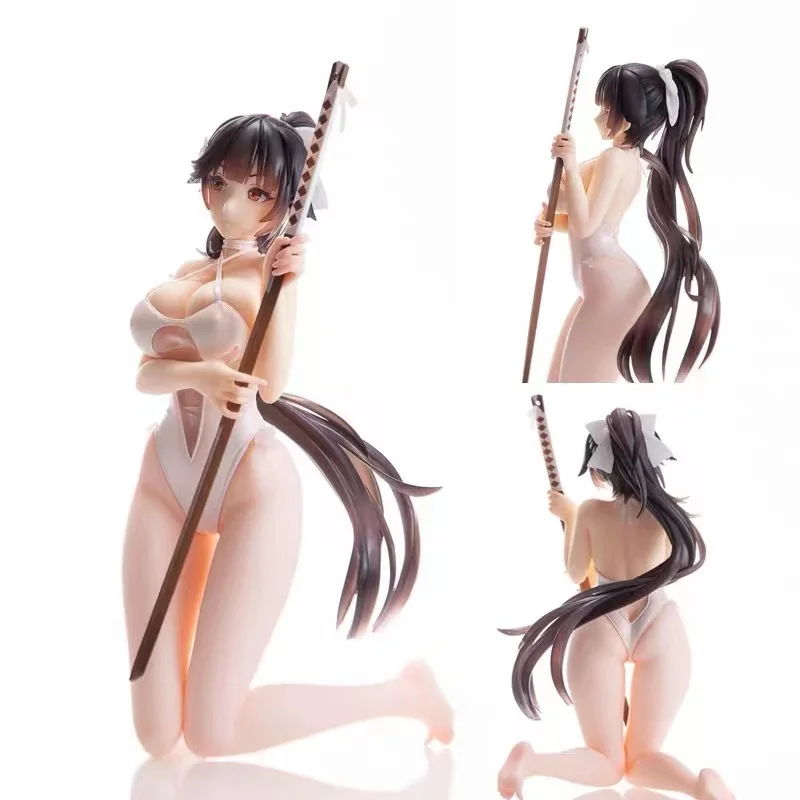 

100% Original: Alter Azur Lane Mastiff Kaohsiung Swimsuit Beach Rhapsody 1/7 PVC Anime Doll Model Collection Limited Gift