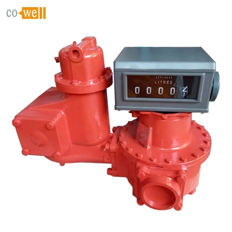 Cowell gravity rotary vane flow meter for unloading