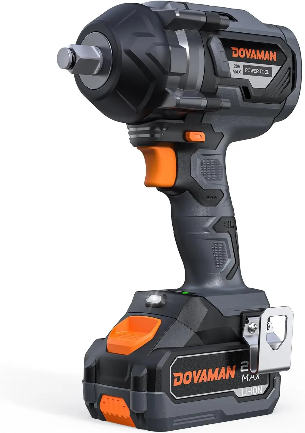 

X8 20V MAX Cordless Impact Wrench, 1000 FT-LBS High Torque 1/2" Brushless Impact Gun, 2400RPM Electric Impact Wrench Kit for Car