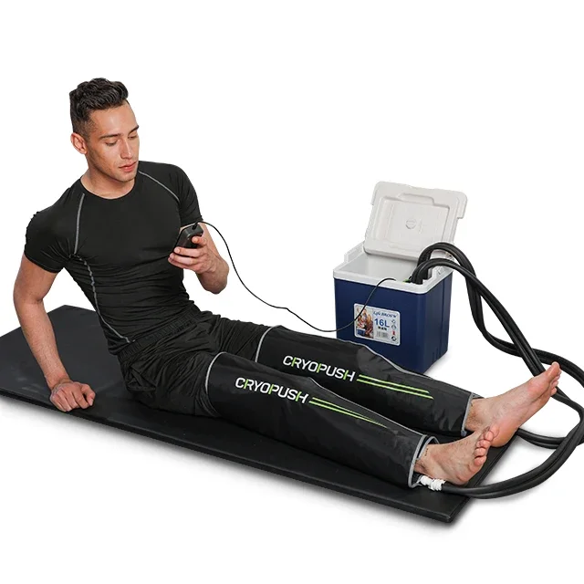 Professional Athlete Rehabilitation Physiotherapy Machine Ice Gel Compression Cold Therapy for Knee Joint Recovery