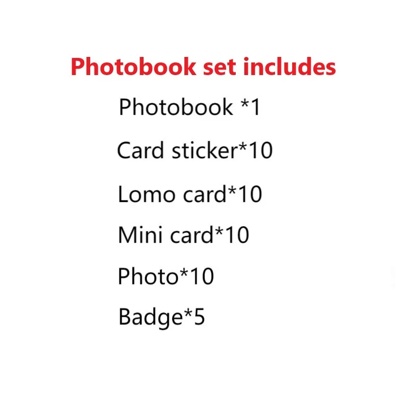 59pages Cha Eun-Woo Waterproof Photobook Set With Poster Lomo Mini Card Sticker Badge Standee Key-chain Bookmark