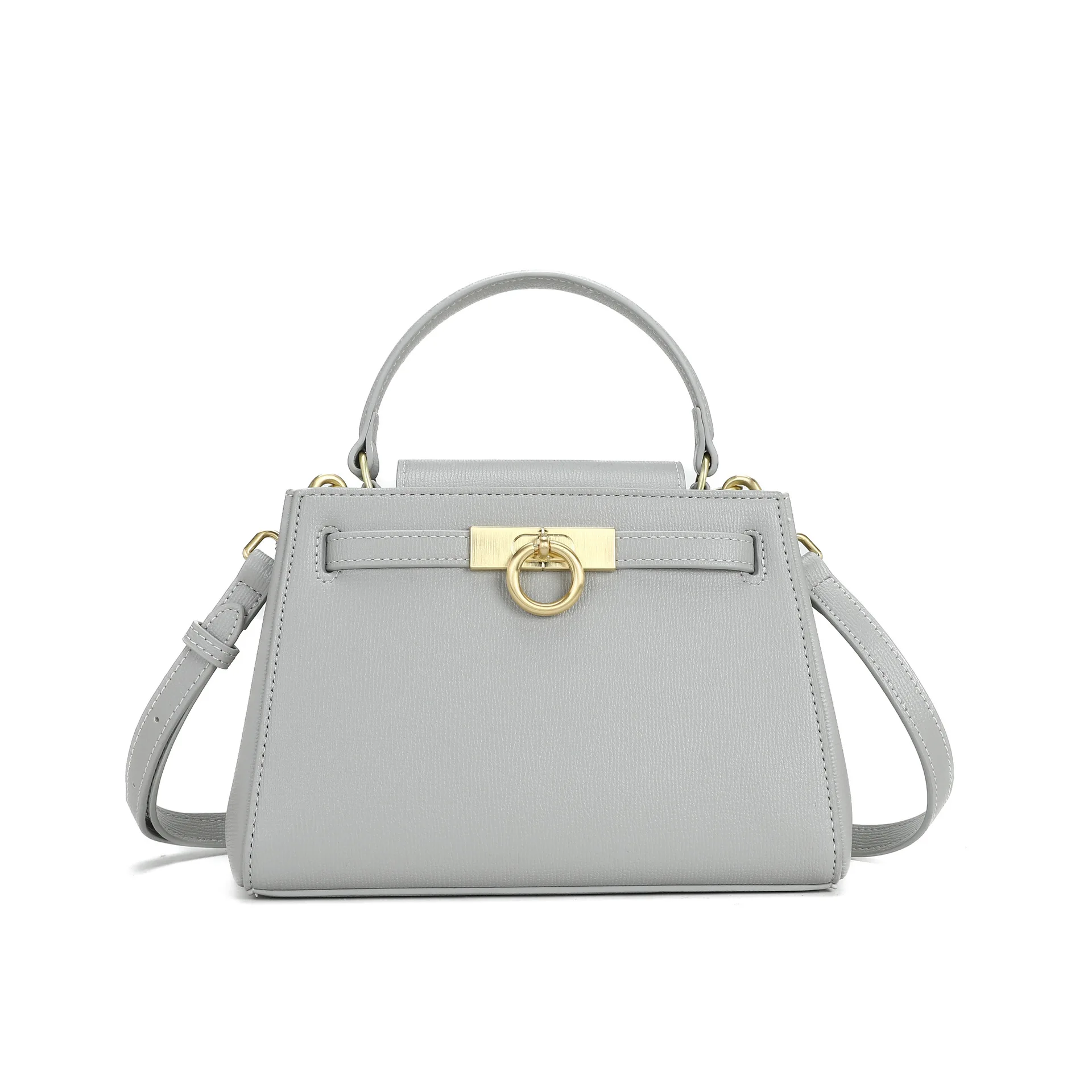 حقيبة ساعي كاجوال جديدة ومزخرفة وعصرية وكلاسيكية مع حزام كتف متقاطع وحقيبة كيلي