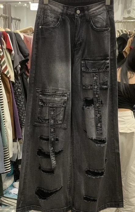 السراويل البضائع النسائية الكورية الربيع البوليستر مطوي أشرطة منقوشة الفنية زي المدرسة الشعبية جميل الطلاب هدية Bowknot #6