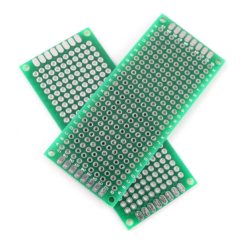 50pcs 3x7 4x6 5x7cm Double Sided PCB Universal Printed Board and Electronic Project