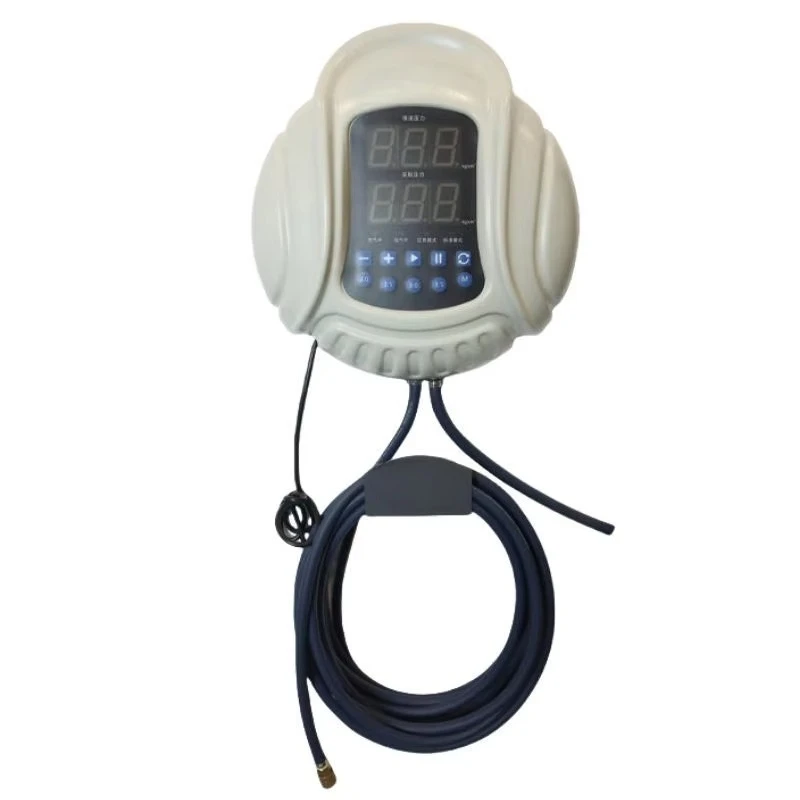 WDF X615 Digital Fully Automatic Wall Mounted Tire Inflator AC 220-240V Auto Air Filling for Cars Motorcycles Car Care Equipment