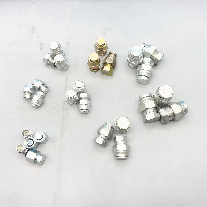 4PCS Excavator accessories excavator Crushing hammer Hammer tube Hydraulic pressure oil Oil pipe Type