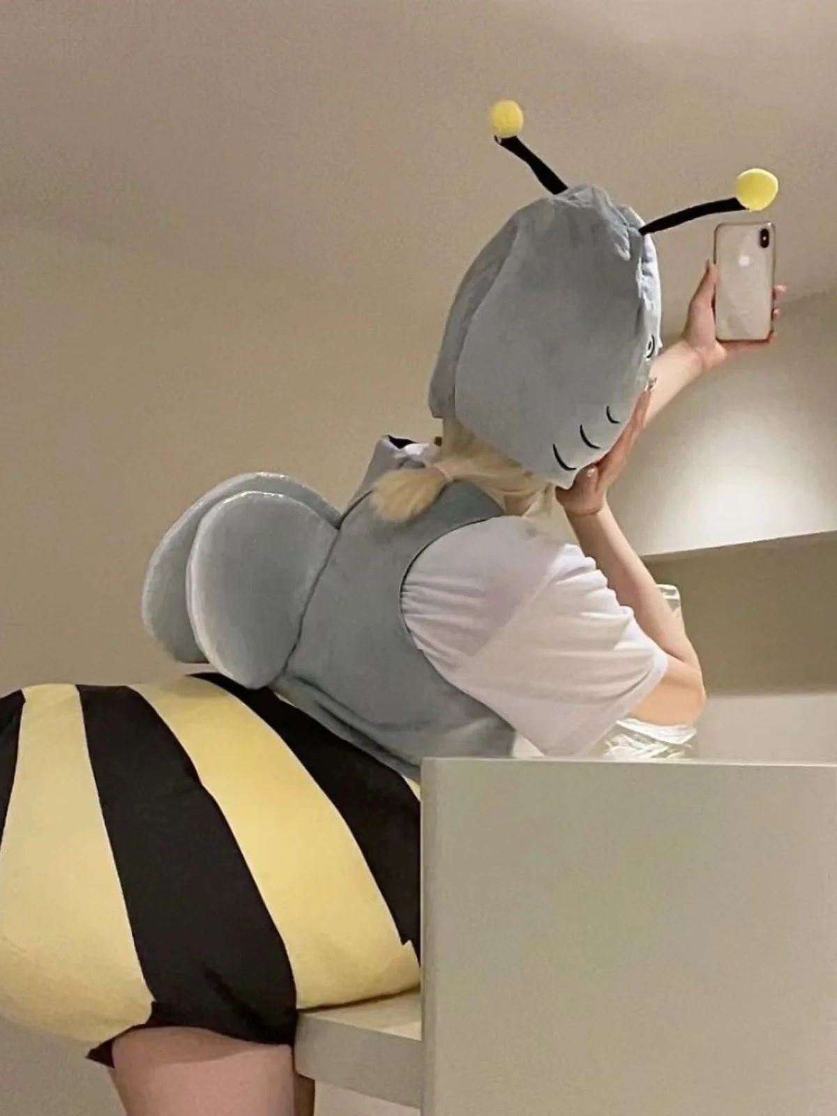 

Креативный костюм пчелы в стиле пчелы, комплект носимых выступлений, детская версия, комплект версия для взрослых и детей, игрушка заводская