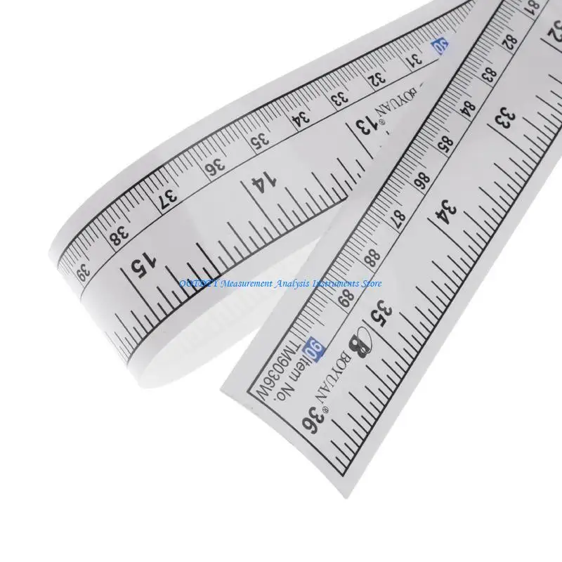 367D 90cm Adhesive Metric Measure Tape Vinyl Ruler For Sewing Machine Sticker