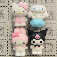 Kuromi Melody Pen Holder Makeup Brush Organizer Cute Desk Storage Decor Kawaii Gift for Girls Women