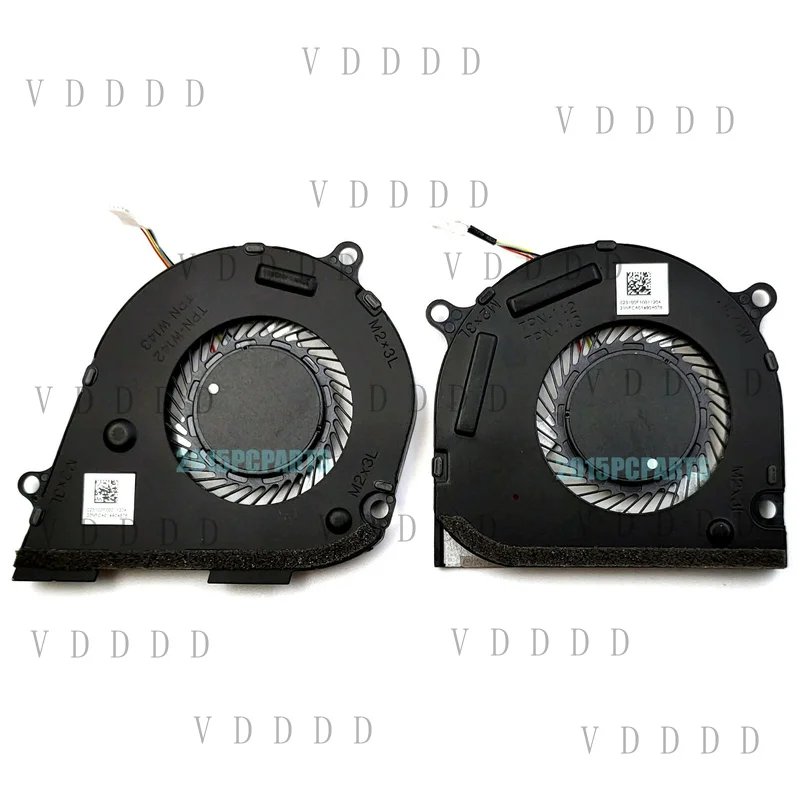 L...  for HP Envy X360 15-DR 15-DS 15M-DS CPU and GPU two fans L53541-001 L53542-001