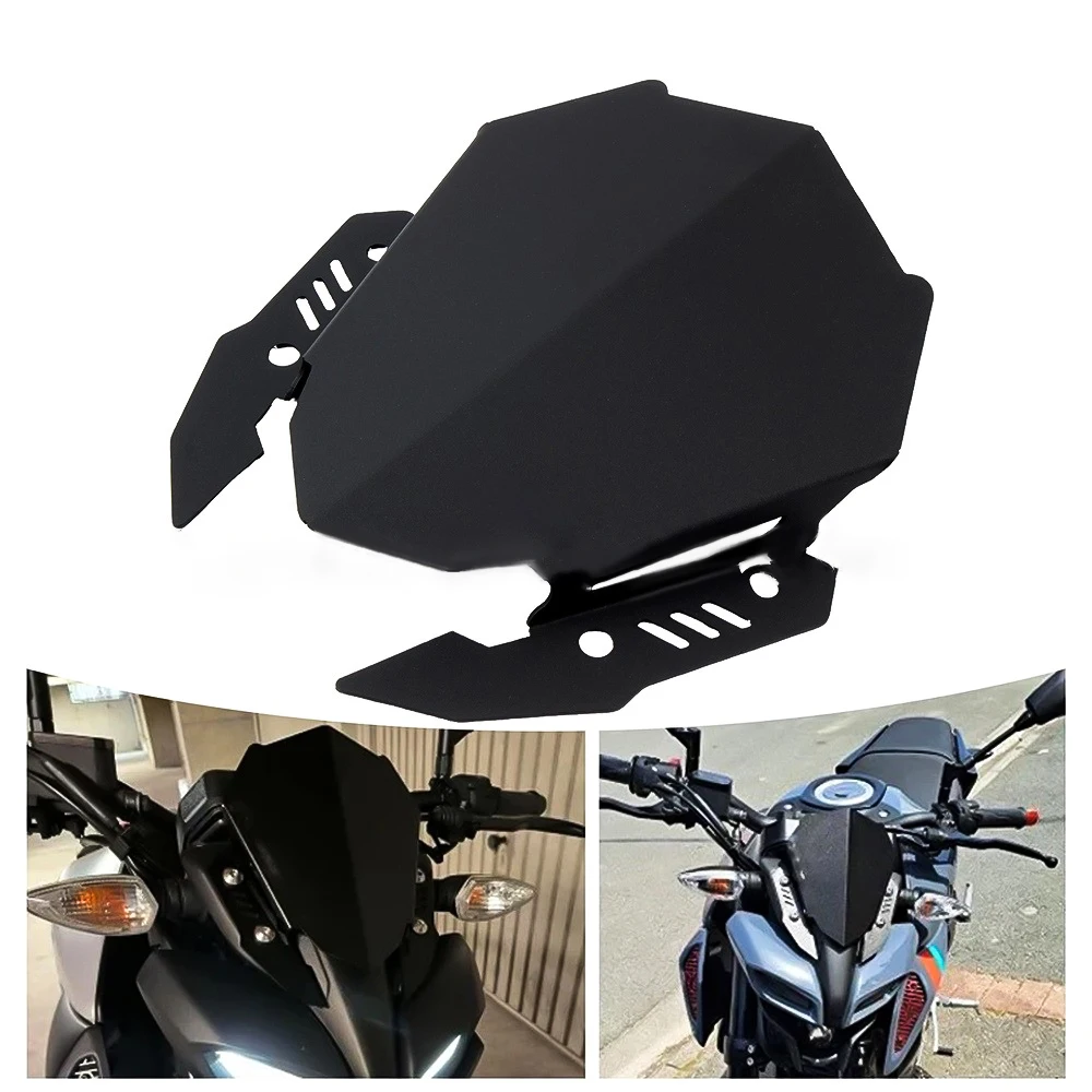

Motorcycle Front Windshield Windscreen Deflector Wind Shield Screen Fit for Yamaha MT-15 2018-2023 for Yamaha MT-125 2020-2021