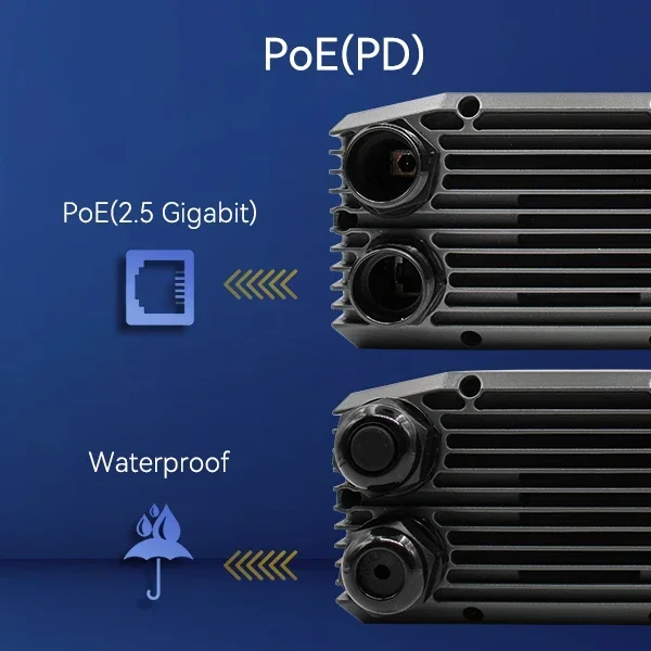 Yeacomm NR610 5G outdoor CPE Router with MTK T750 Chipset Dual Sim Card Slots