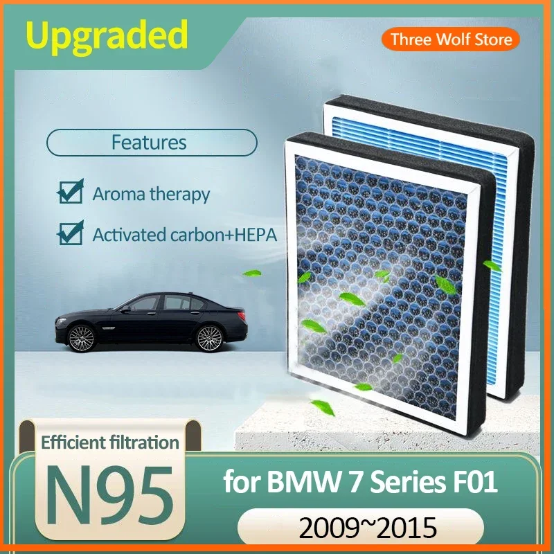 

Activated Carbon Air Filter for BMW 7 Series F01 F02 F03 F04 MK5 2009 2010 2011 2012 2013 2014 2015 64119163329 Auto Accessories