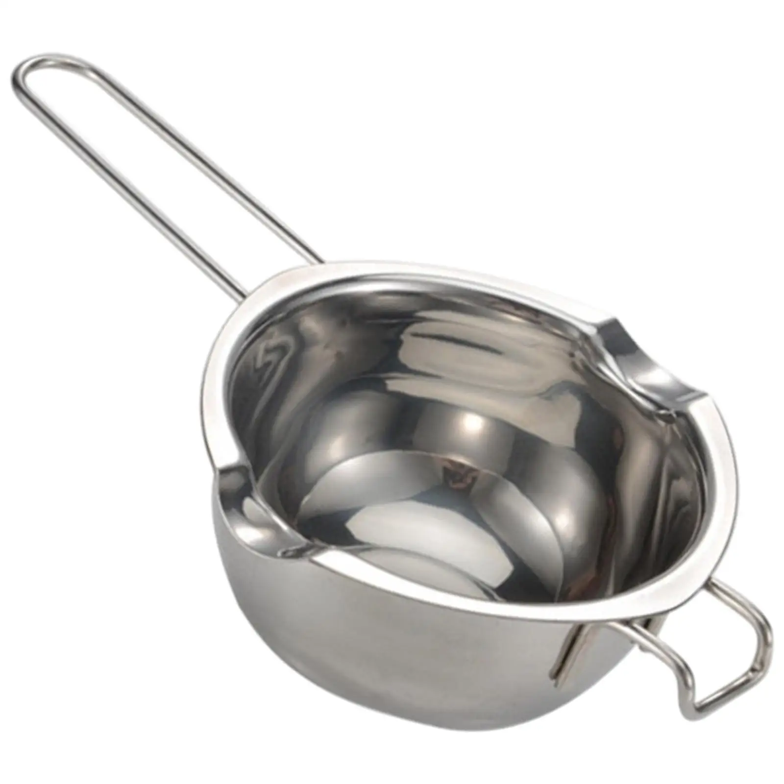 600ml Stainless Steel Double Boiler Pot for Melting Chocolate, Candy, Candle with Handle Corrosion Resistant Premium Materials