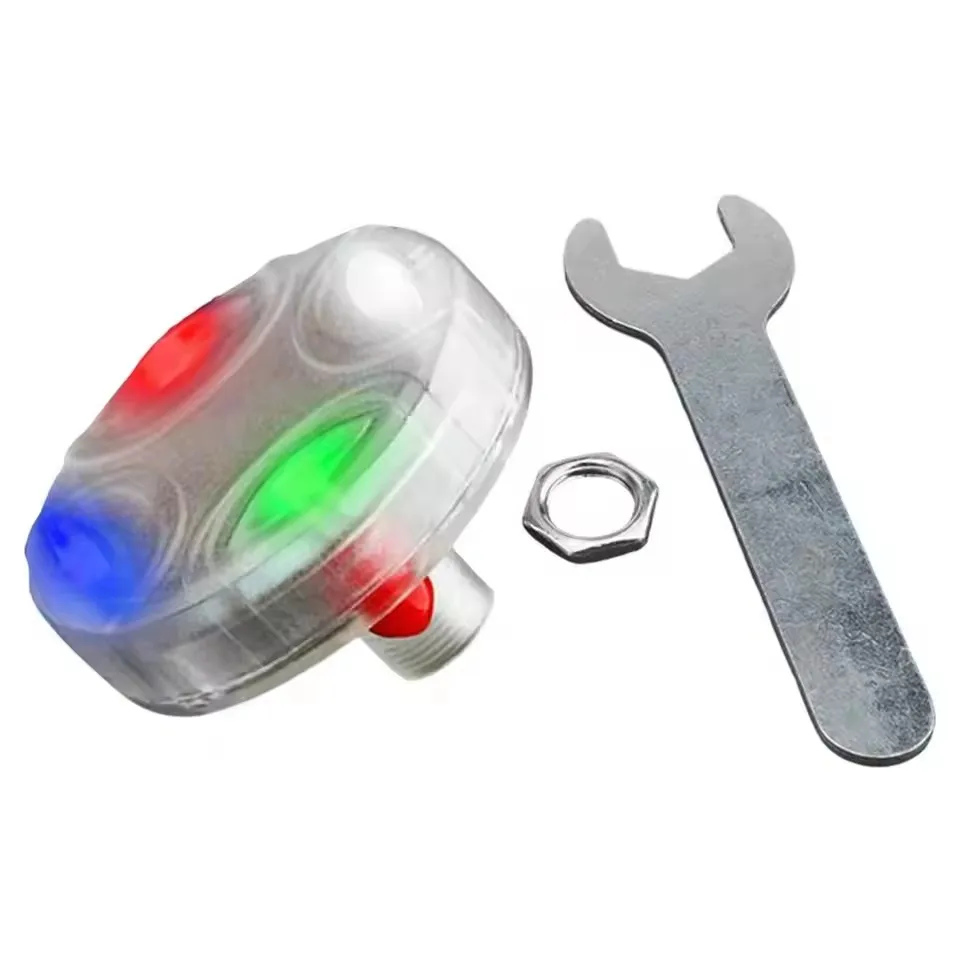 Auto Wheel Lights Nozzle Valve Cover Solar Smart Tire LED Tire Hub Fluorescent Luminous Wheel Valve Light Cap Light M4K8 view 5