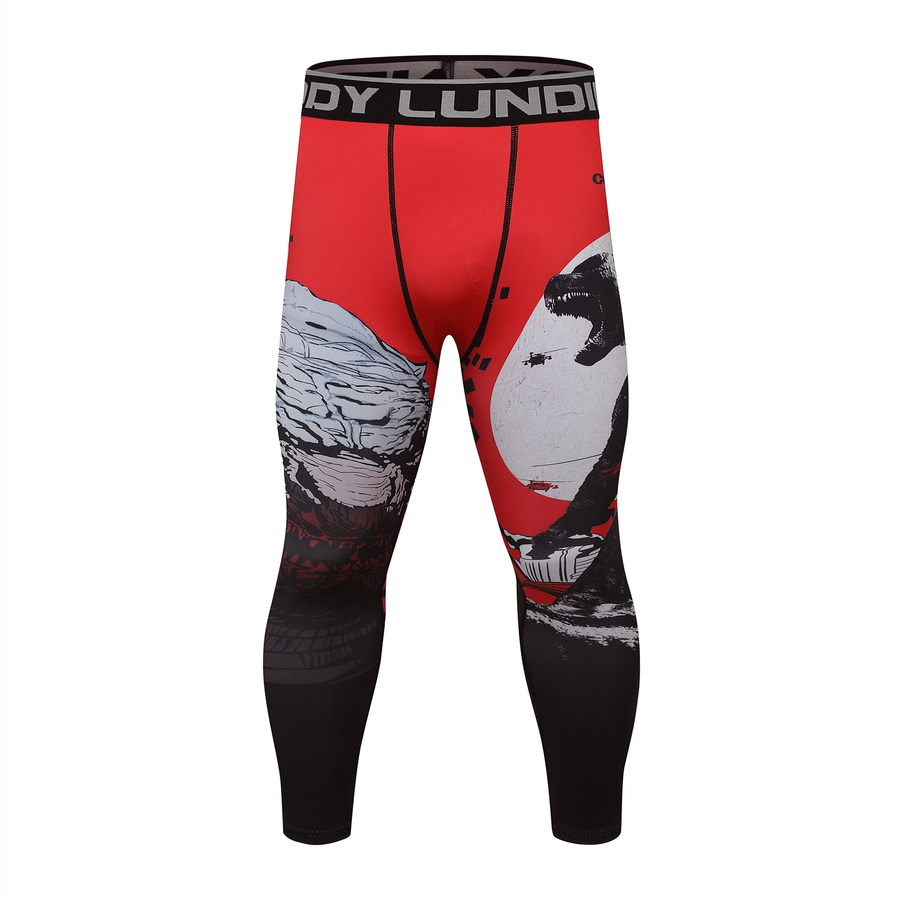 Cody Lundin Compression Pants Men UV Running Tights Gym Yoga Leggings For Athletic Sublimation Print Bjj Leggings