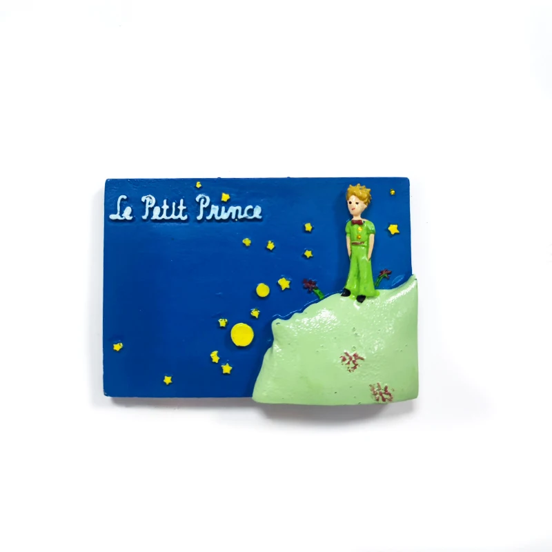 

Le Petit Prince Theme Resin Fridge Magnet - Creative Home Decor with Magnet for Refrigerator