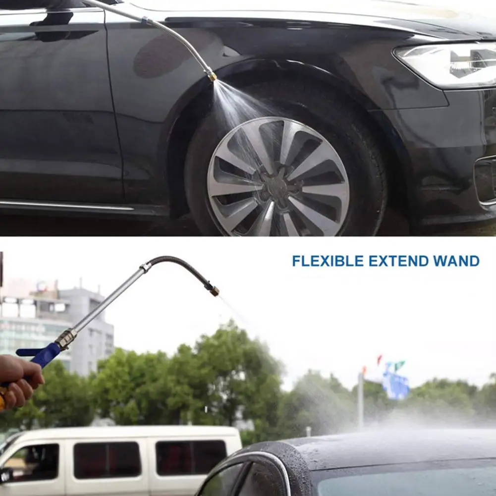 Anti-rust Nozzle High Pressure Power Washer Wand for Garden Car Washing 2 Nozzles Leak-proof Nozzle 2-in-1 High for High