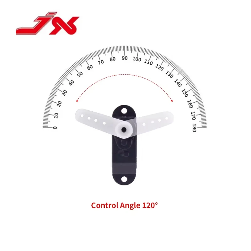 JX Servo PDI-D56MG 5.6g Metal Gear Digital Coreless Servo 0.89KG for RC Car Helicopter Robot Airplane Aircraft Drone DIY