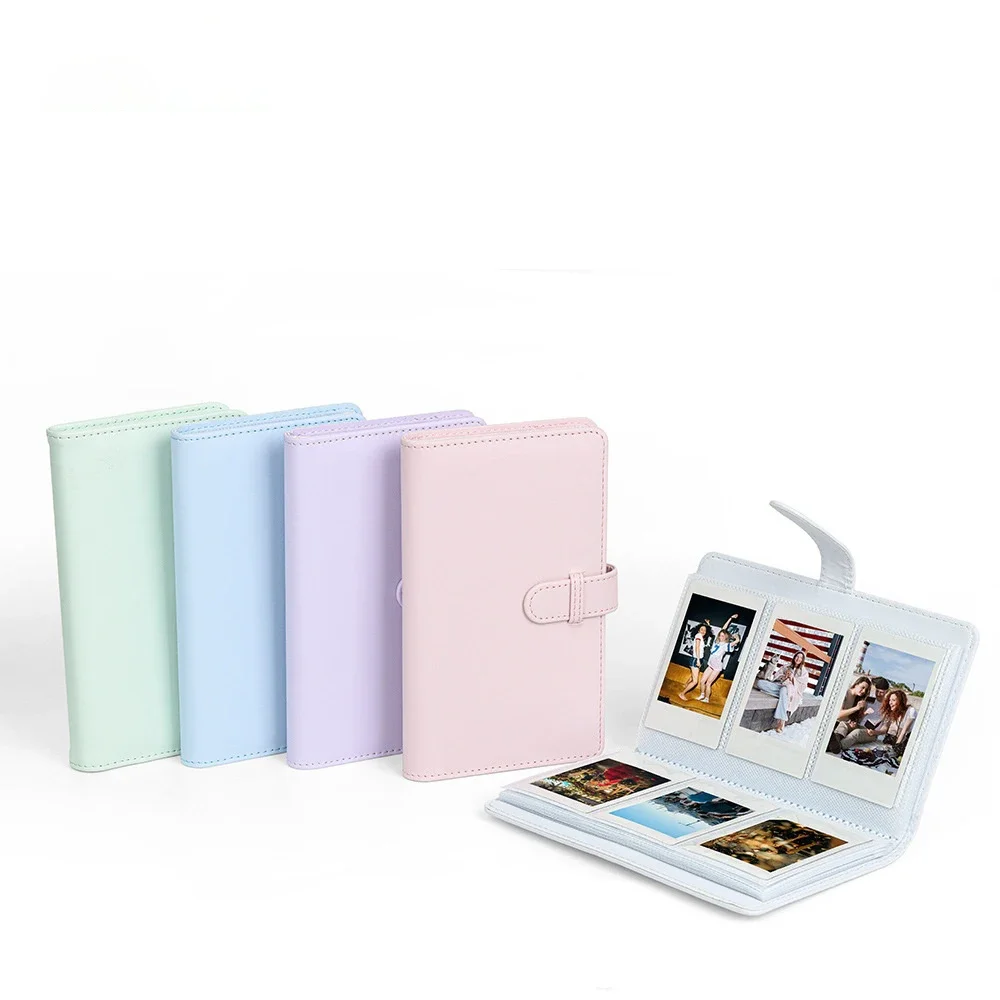 

Damaite 108 Pockets 3 Inch Mini Film Photo Album PU Leather Cover Photo Paper For Fujifilm Instax Mini 12 Album Picture Case