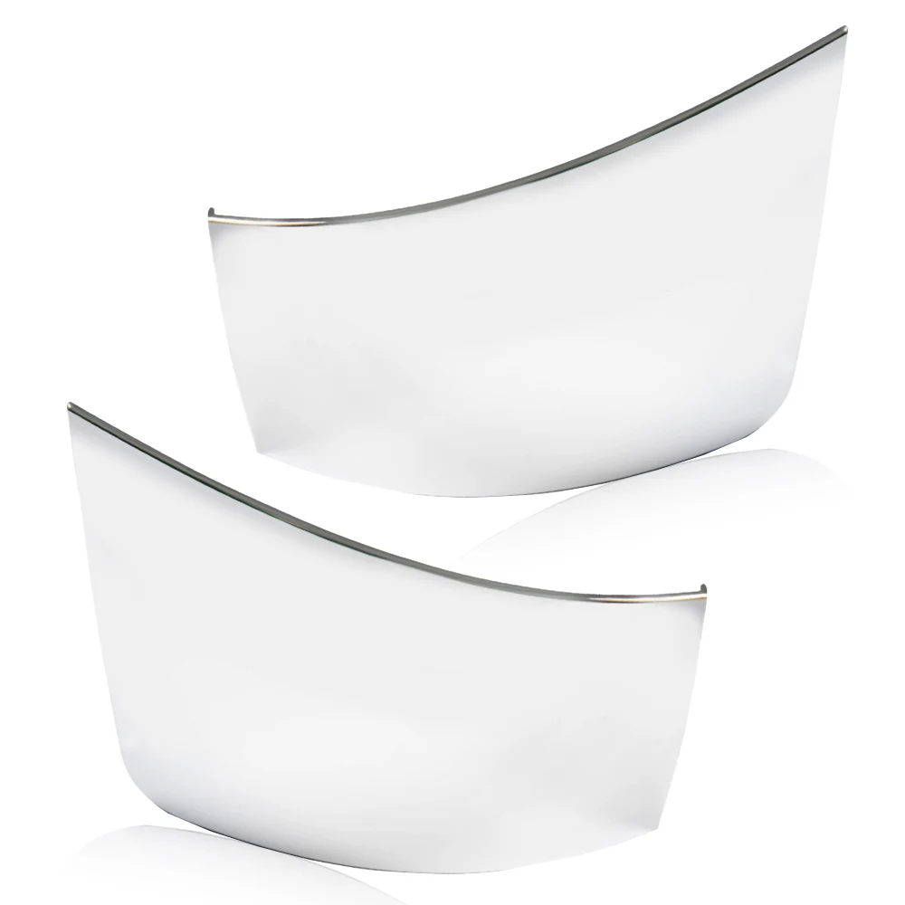 

Headlight Molding Trim Side Bumper Chrome Trim for 2004-2015 沃尔沃 Vnl 300 430 630 670 730 780 1 Pair of Passenger & Driver Side