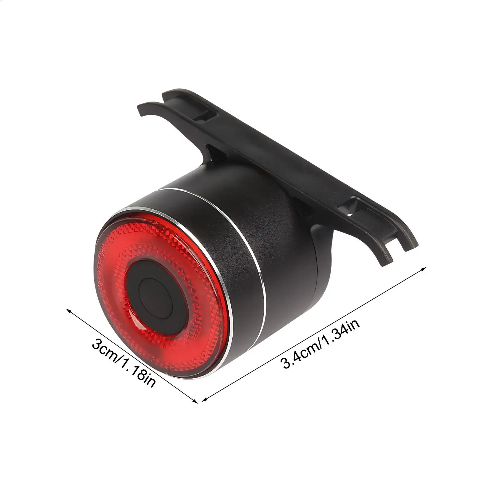 دراجة الفرامل ضوء الدراجة الذكية الظهر الاستشعار ضوء ركوب الخلفي مصباح مكبح لركوب الطريق الجبلية التنقل اليومي التخييم