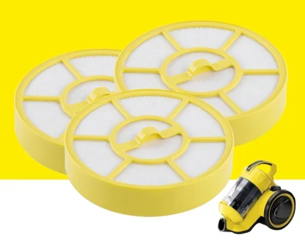 1 pz per Karcher VC3 aspirapolvere filtro In-Barrel filtro HEPA su accessorio ruota