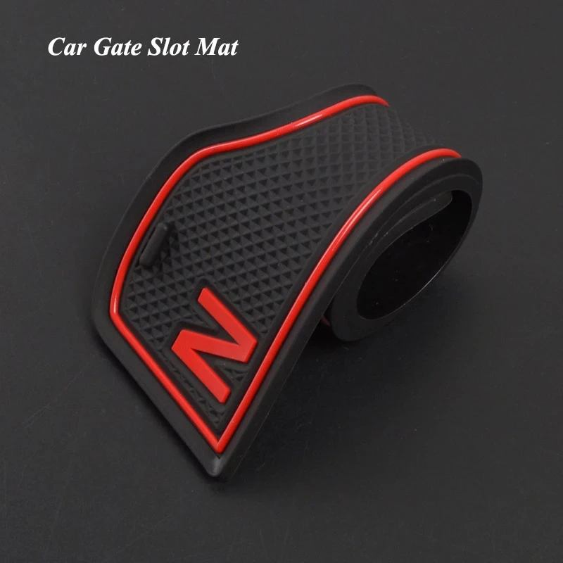 Anti-Slip Gate Slot Mat For Honda N-VAN NVAN 2018~2022 Non-Slip Door Groove Pad Rubber Coaster Auto Interior Accessories