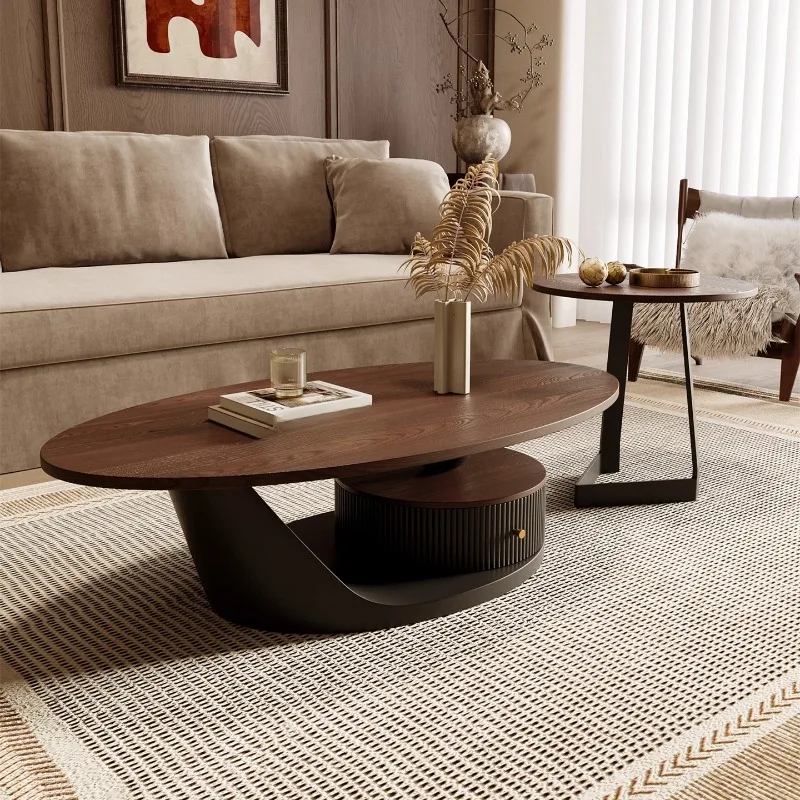 

Quanyou Home Furnishing Chinese antique solid wood coffee table, French retro home living room small apartment advanced