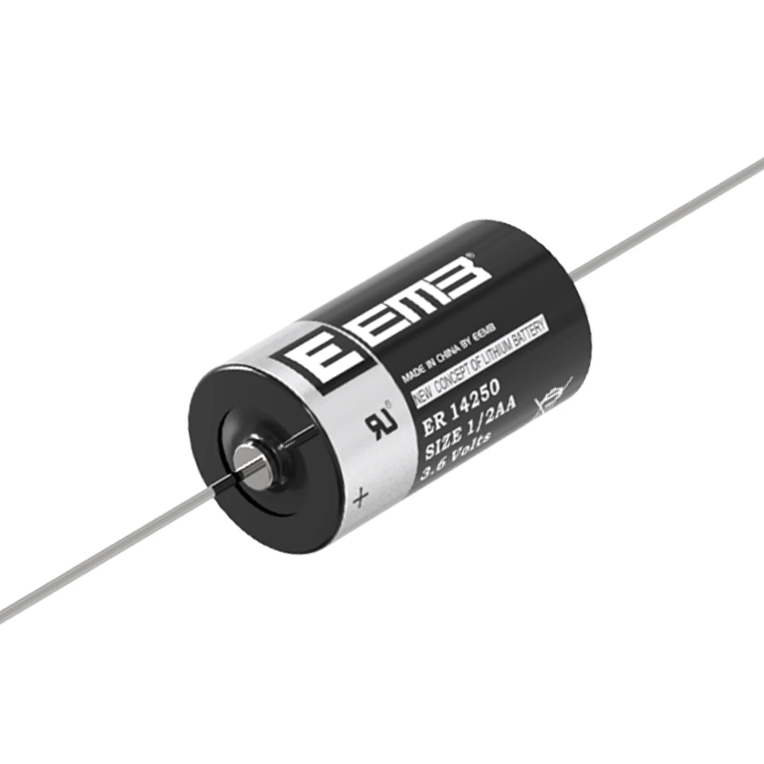 EEMB ER14250-AX 3,6 V 1/2 AA bateria z AX Pin bateria litowa 14250 1200 mAh baterie do licznika wody/gazu alarm czujnik okna