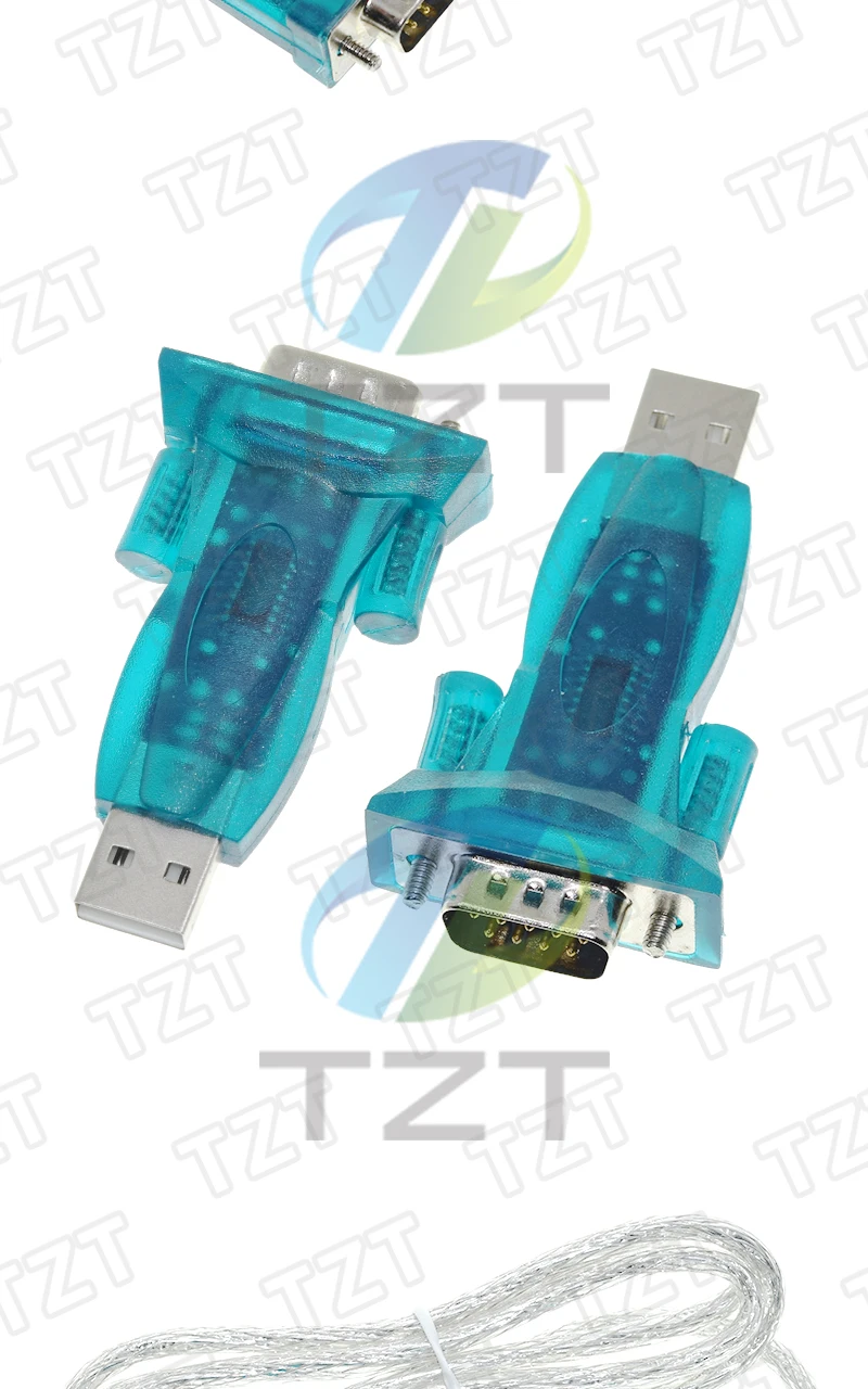 TZT 1/2/4PCS HL-340 Neuer USB-zu-RS232-COM-Port Serieller PDA FT232 9-Pin DB9 Adapter unterstützt WIN7 Kompatibel mit CH340 – Detail 5