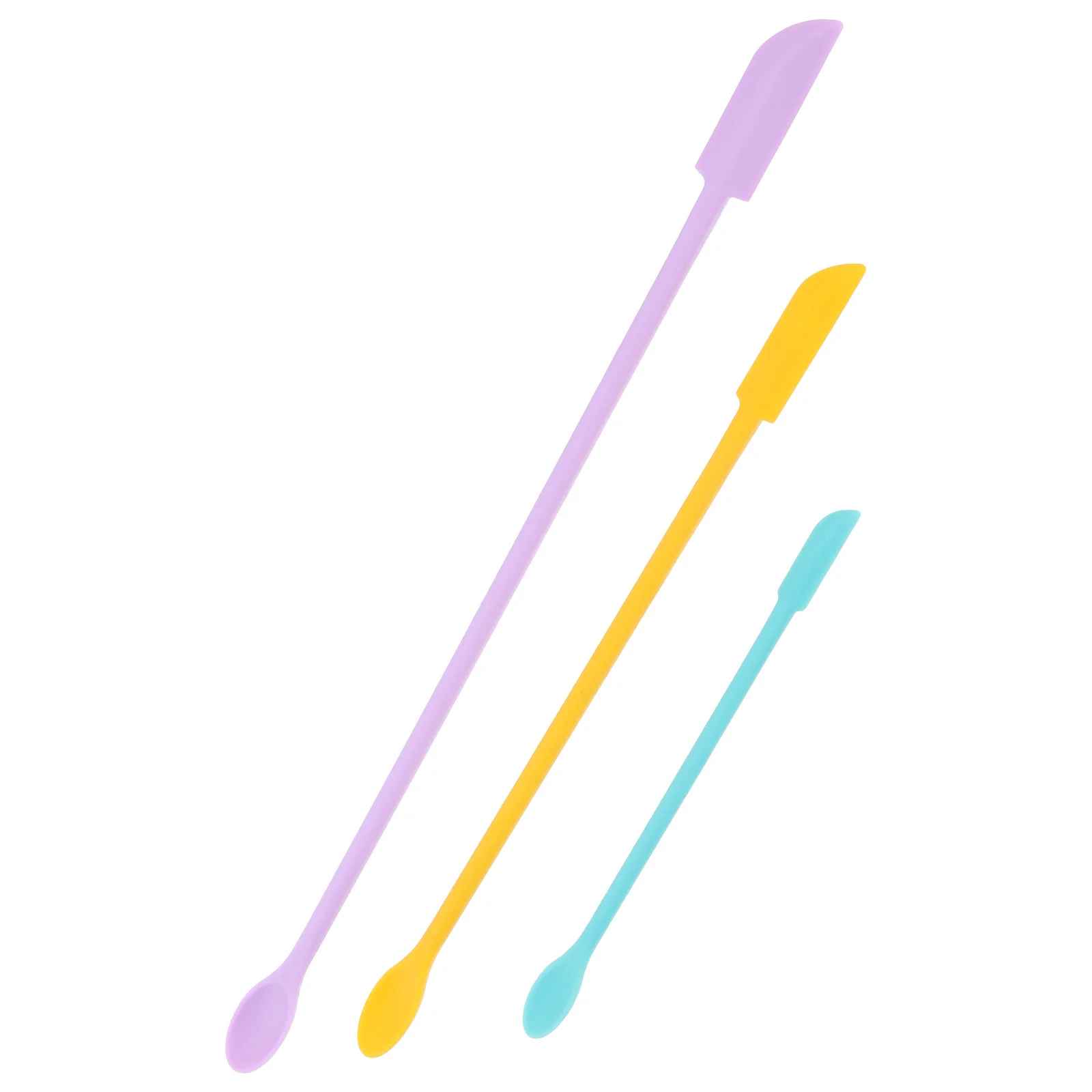 3 قطعة مجموعة مكشطة الخبز سيليكون كريم ملاعق مقبض مريح زبدة خلط أدوات أدوات المطبخ للخبز كعكة الطبخ