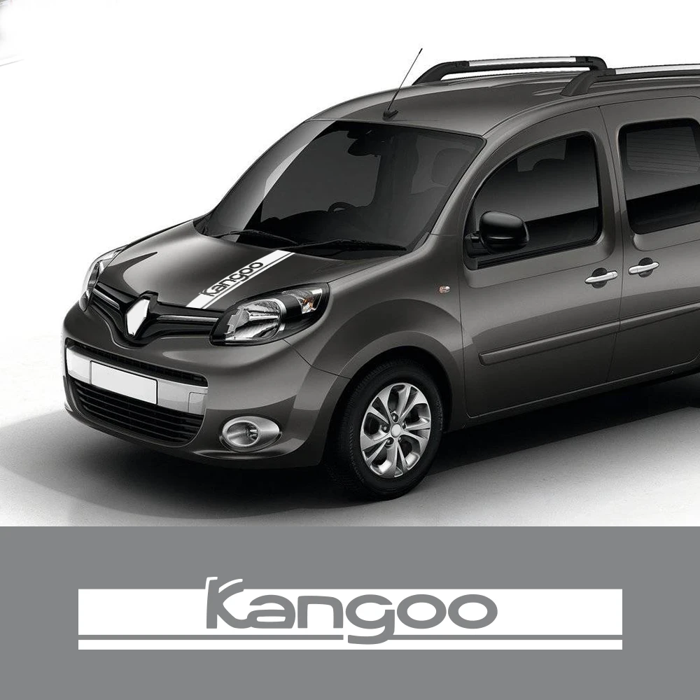 Car Hood Cover Engine Sticker For Renault Kangoo 1 2 3 4x4 MK1 MK2 MK3 Auto Tuning Accessories Vehicle Bonnet Vinyl Film Decal