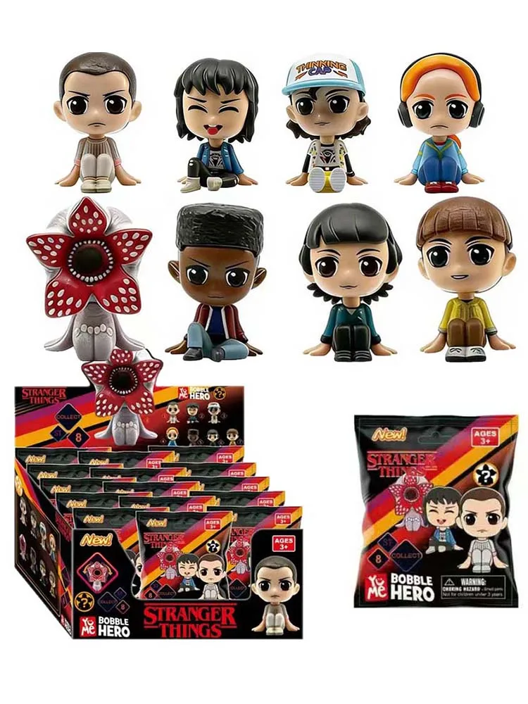 8 Styles de figurines Stranger Things : Eleven, Dustin, Barb, Steve, Demogorgon, figurines d'action, jouets, poupées, cadeaux pour enfants