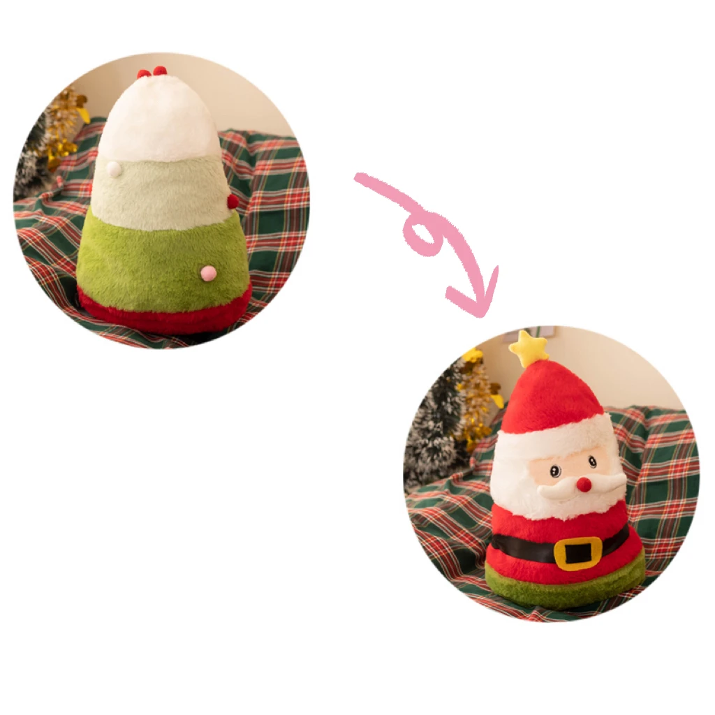 

35CM New Interesting Creative Christmas Series Soft Plush Funny Hat Photo Decoration Girls Kids Birthday Festival Presents