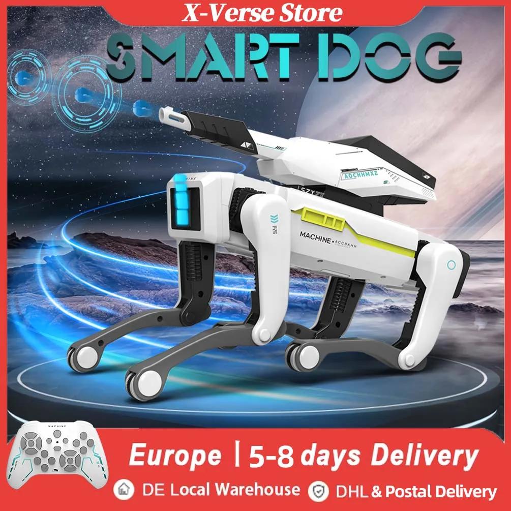 Intelligent Robot Dog Toy Voice Dialogue APP Remote Control Programming Singing Dancing Machine Smart Puppy Kids Birthday Gift