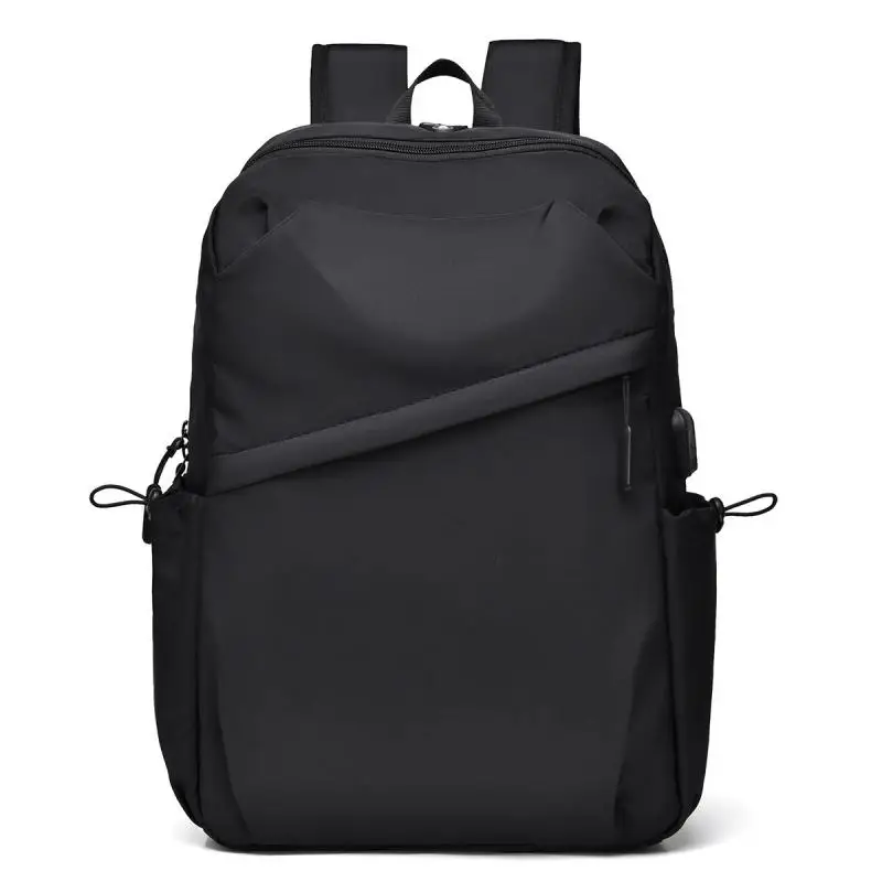 New Backpack Men's USB Large Capacity Casual Water-repellent Travel Backpack Business Computer Backpack Men's Student School Bag