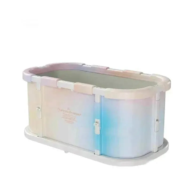 Portable Bath Bucket For Outdoor Free Installation Bathtub Household Full Body Sweat Steaming Bidet Winter Insulation Hot Tubs