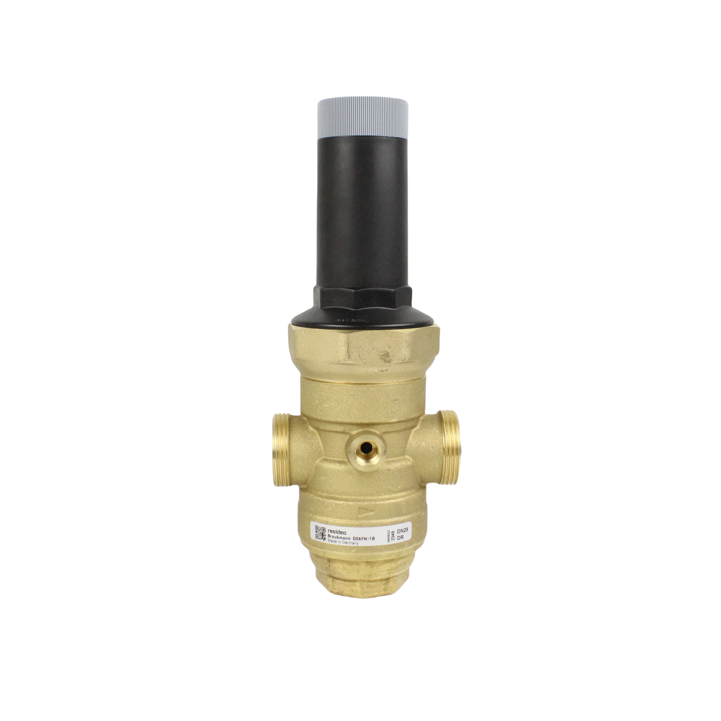 

Braukmann D06FN для питьевой воды, редукция давления, латунный клапан со сбалансированным седлом, узор низкого давления