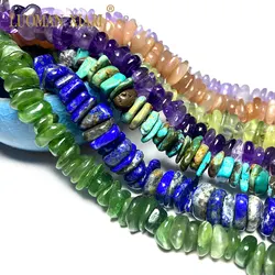 Fine Natural Stone Beads Green Turquoise Jasper Amethyst Crystal 9-12mm for Jewelry Making DIY Bracelet Materials 1strand 15''