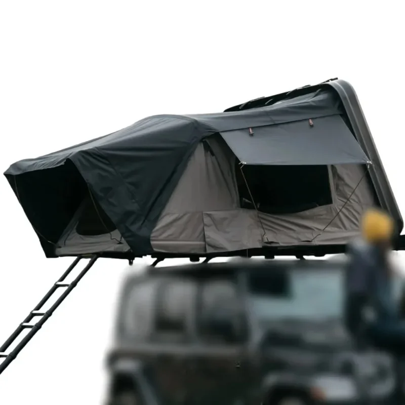 

【Best-selling】Pop-up Family Camping Tent 3-4 Person Hard Shell Outdoor Use Automatic Overland Aluminum Roof Tent