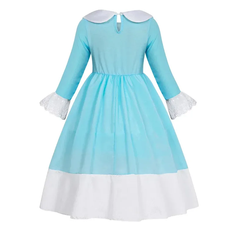 Vestido de melocotón Cosplay Rosalina, vestidos de fiesta para niños para niñas