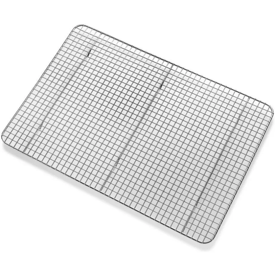 

12 Inch x 17 Inch Wire Cooling Rack, Chrome Plate Steel