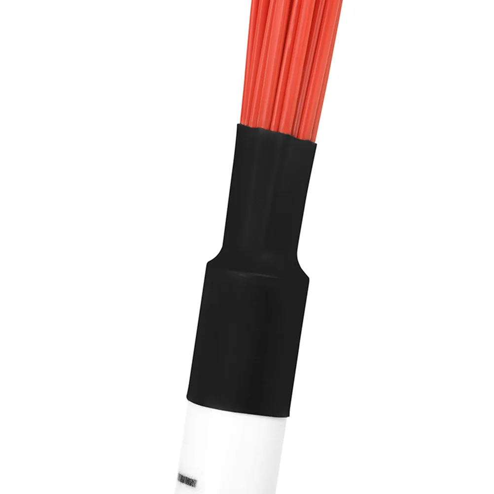 

1Pair Drum Brush Nylon ABS Handle Durable Percussion Instrument Brush Jazz Drum Set Accessory Comfortable Grip Lightweight