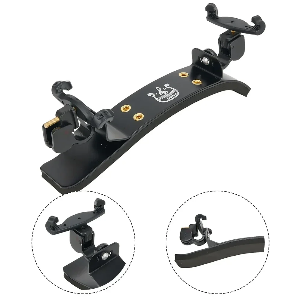 Innovative German Style Violin Shoulder Rest for 3/4 4/4 Violin Fiddle Adjustable and Durable Titanium Alloy Support System