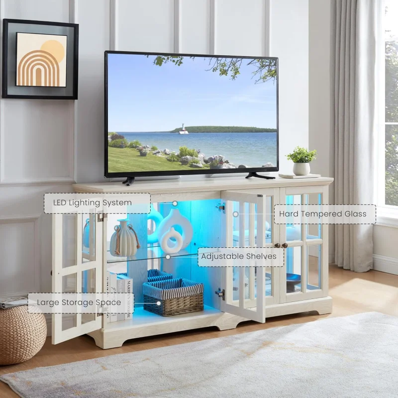 (UUX)59" W Led Curi… - image