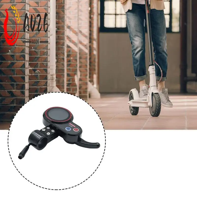 

A026-NJ-AOXIONG AX-HB02 Electric Scooter Dashboard 36V 48V Meter Adjustable 6PIN For Electric Scooter