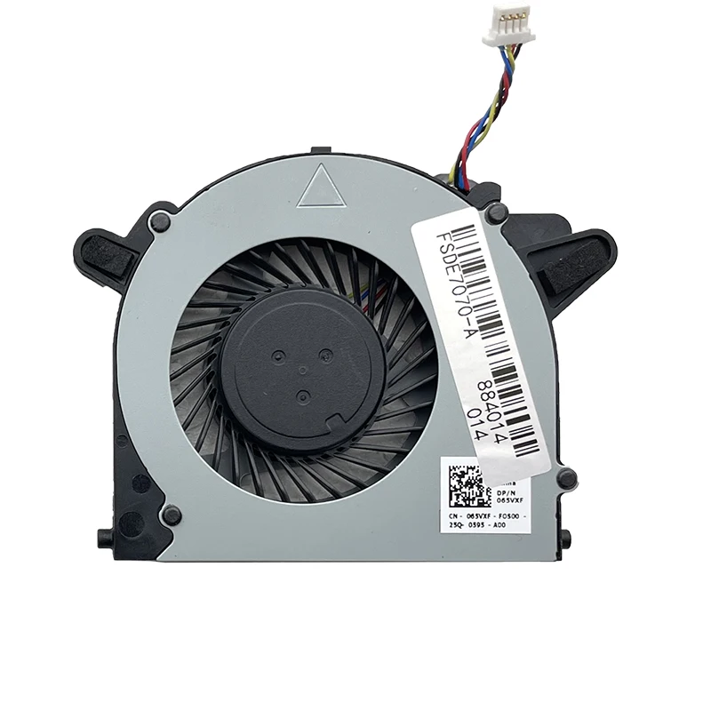مروحة تبريد جديدة لوحدة المعالجة المركزية للكمبيوتر المحمول DELL OptiPlex 7090 7070 Ultra 65VXF FLN5 DFS 1600053 R0T CN-065VXF