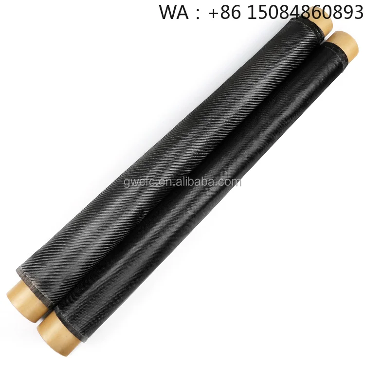 

3K Plain 2X2 Twill Carbon Fiber Prepreg Fabric Epoxy Resin Coated High Toughness for Industrial Processing Works